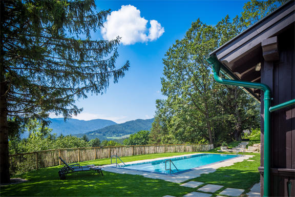 Traumhafte Aussicht am Pool Traumhafte Aussicht am Pool