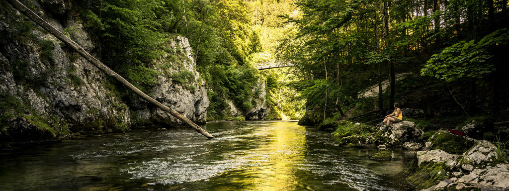 Entlang der Schwarza durchs Höllental
