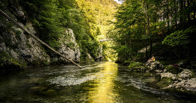 Entlang der Schwarza durchs Höllental © Robert Herbst Entlang der Schwarza durchs Höllental
