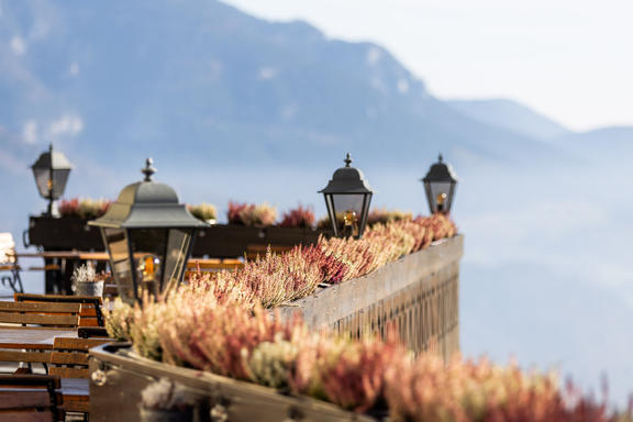 Sonnenstunden auf der Terrasse